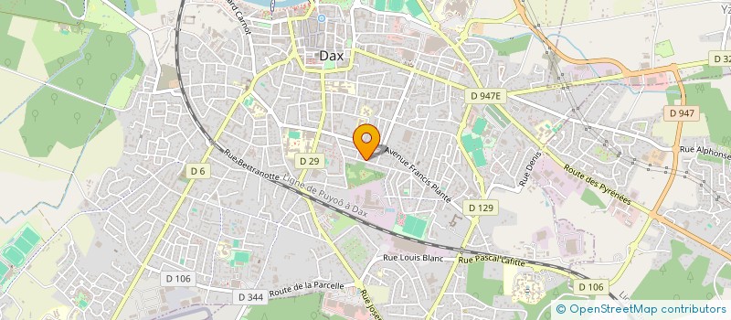 localisation de l'entreprise SCI DUCAP à DAX