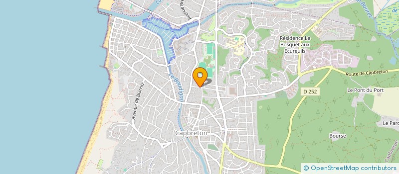 localisation de l'entreprise SCI DUCAP40 à CAPBRETON