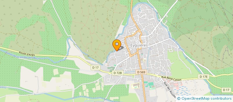 localisation de l'entreprise SCI DUCAR  EYGUIERES