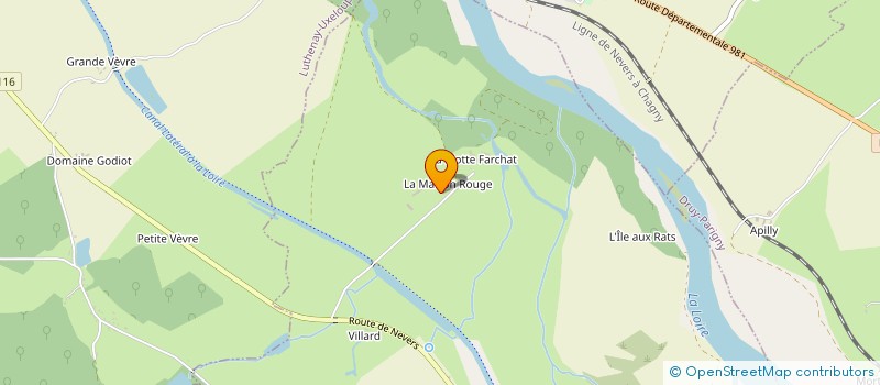 localisation de l'entreprise SCI DUCARTIER  FLEURY-SUR-LOIRE