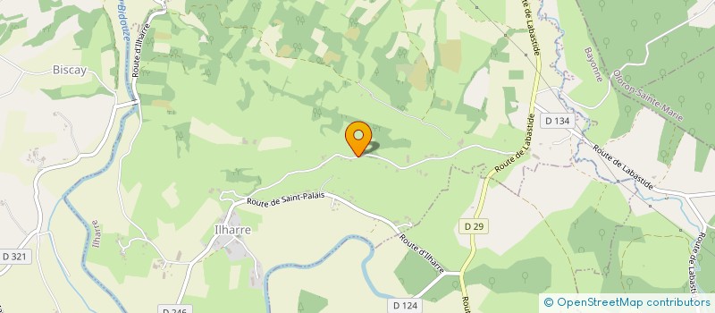 localisation de l'entreprise SCI DUCASSE  ILHARRE