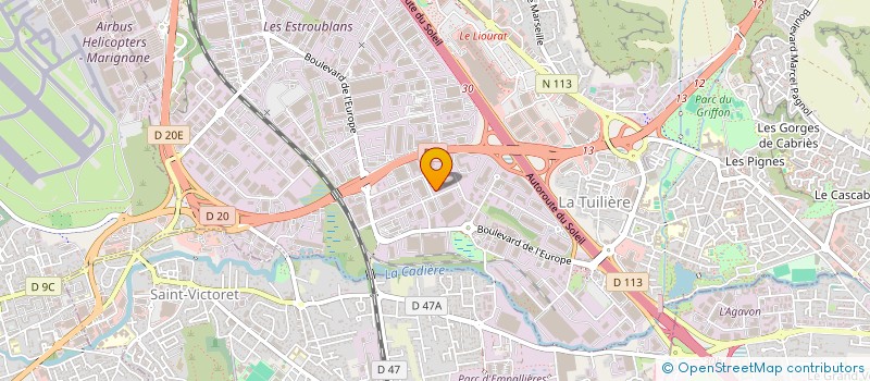 localisation de l'entreprise SCI DUCAST à VITROLLES