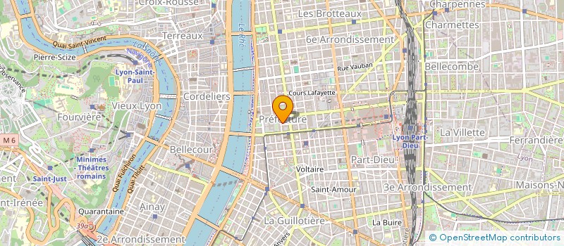 localisation de l'entreprise SCI DUCAUMANRY  LYON