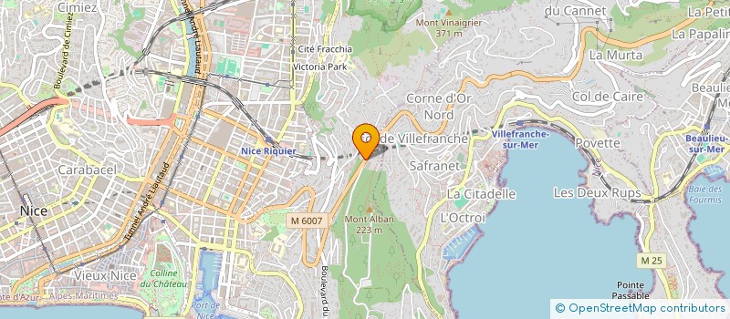 localisation de l'entreprise SCI DUCAYDI à NICE