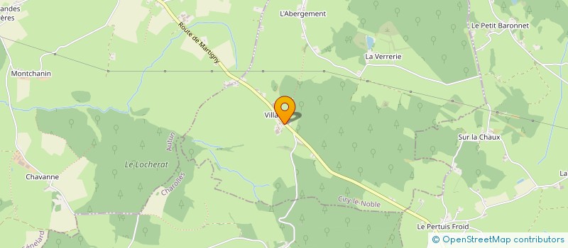 localisation de l'entreprise SCI DUCERF  CIRY-LE-NOBLE