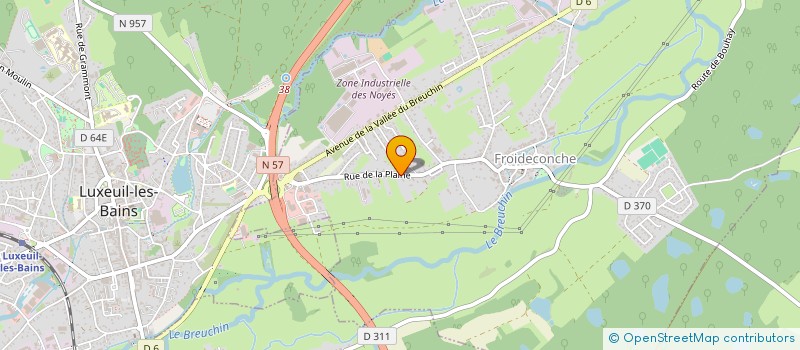 localisation de l'entreprise SCI DUCH  FROIDECONCHE