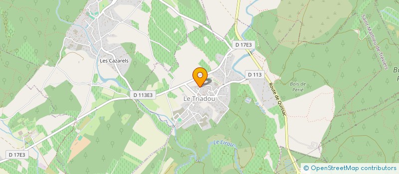 localisation de l'entreprise SCI DUCH  LE TRIADOU