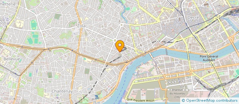 localisation de l'entreprise SCI DUCHAT  NANTES