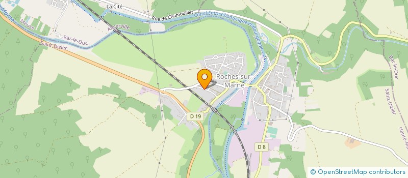 localisation de l'entreprise SCI DUCHAT à ROCHES-SUR-MARNE