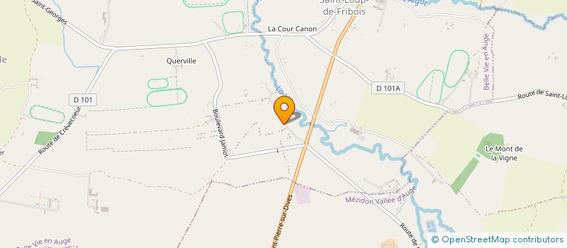 localisation de l'entreprise SCI DUCHATEAU  BELLE VIE EN AUGE