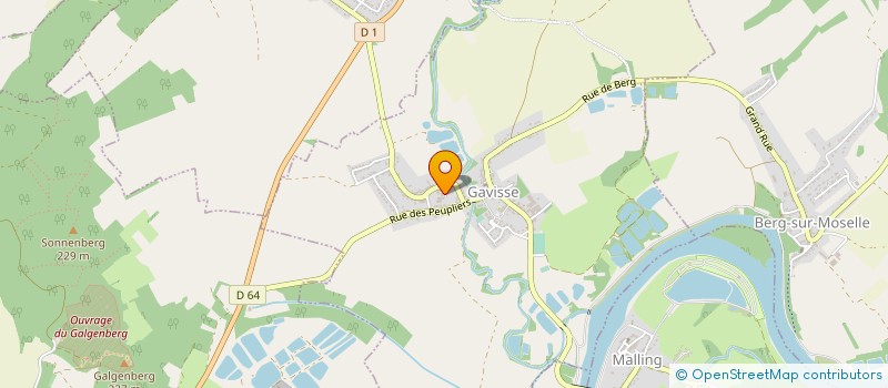 localisation de l'entreprise SCI DUCHAU  GAVISSE