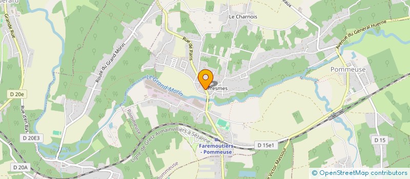 localisation de l'entreprise SCI DUCHAUSSOY  POMMEUSE