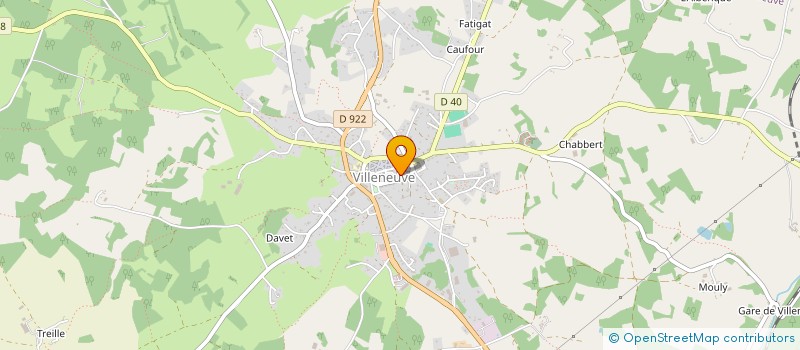 localisation de l'entreprise SCI DUCHEMIN à VILLENEUVE