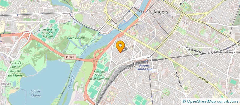 localisation de l'entreprise SCI DUCHEMIN à ANGERS