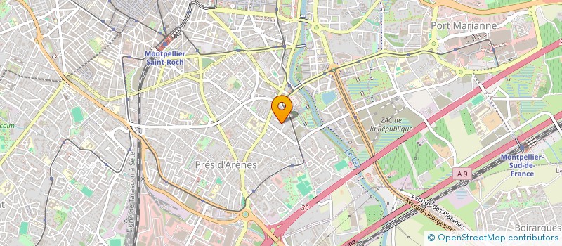 localisation de l'entreprise SCI DUCHENE à MONTPELLIER