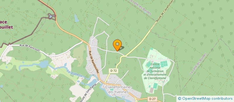 localisation de l'entreprise SCI DUCHENE  CLAIREFONTAINE-EN-YVELINES