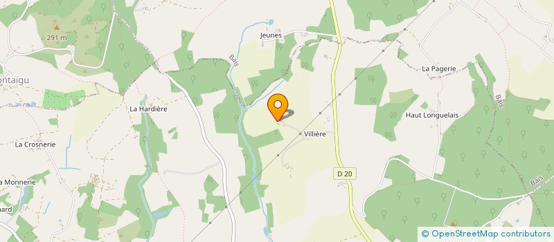 localisation de l'entreprise SCI DUCHESNE MEZERETTE  SAINTE-GEMMES-LE-ROBERT