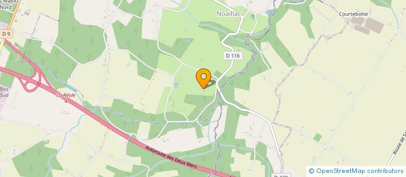 localisation de l'entreprise SCI DUCHRISSYL  NOAILLAC