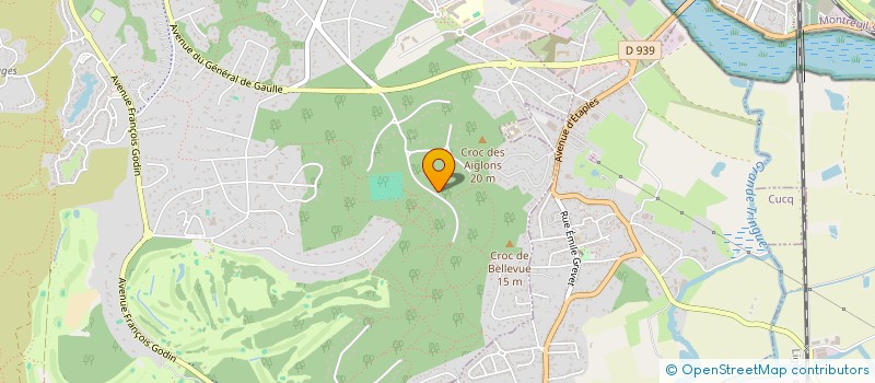 localisation de l'entreprise SCI DUCIAG à LE TOUQUET-PARIS-PLAGE