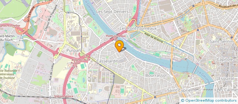 localisation de l'entreprise SCI DUCIS à TOULOUSE