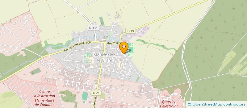 localisation de l'entreprise SCI DUCKYDUC  MOURMELON-LE-GRAND