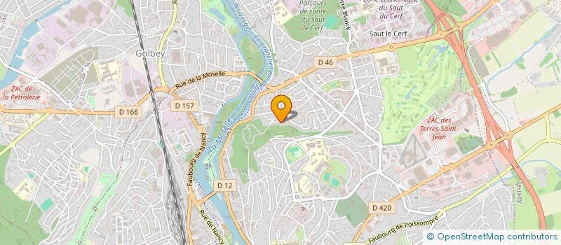 localisation de l'entreprise SCI DUCLODEL à EPINAL
