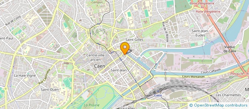 localisation de l'entreprise SCI DUCLOS à CAEN