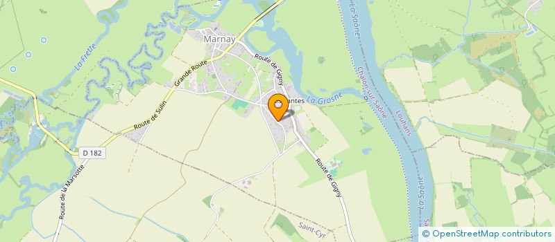 localisation de l'entreprise SCI DUCLOS  SAINT-REMY