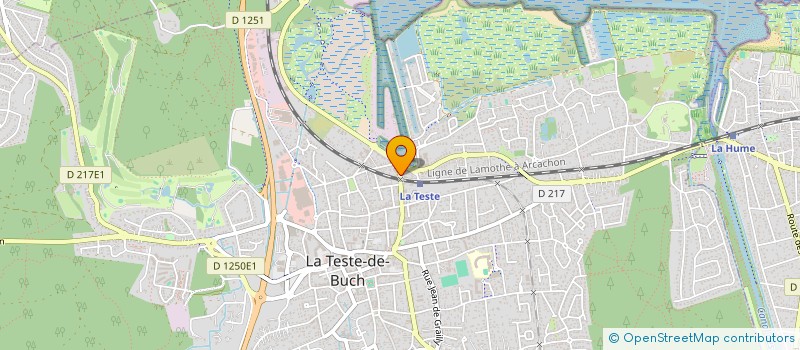 localisation de l'entreprise SCI DUCOUM à LA TESTE-DE-BUCH