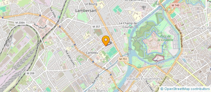 localisation de l'entreprise SCI DUCREUX à LAMBERSART