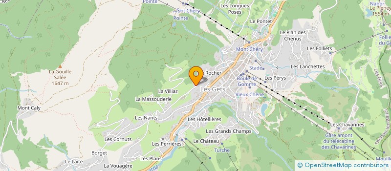 localisation de l'entreprise SCI DUCRIMMO  LES GETS