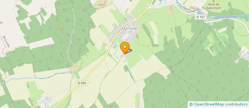 localisation de l'entreprise SCI  DUCRISTAL  MERVILLER