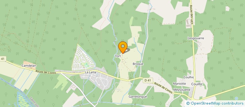 localisation de l'entreprise SCI DUCROT  SAINT-JULIEN-EN-BORN