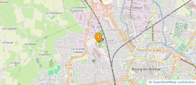 localisation de l'entreprise SCI DUCROZET-MONINOT à SAINT-DENIS-LES-BOURG