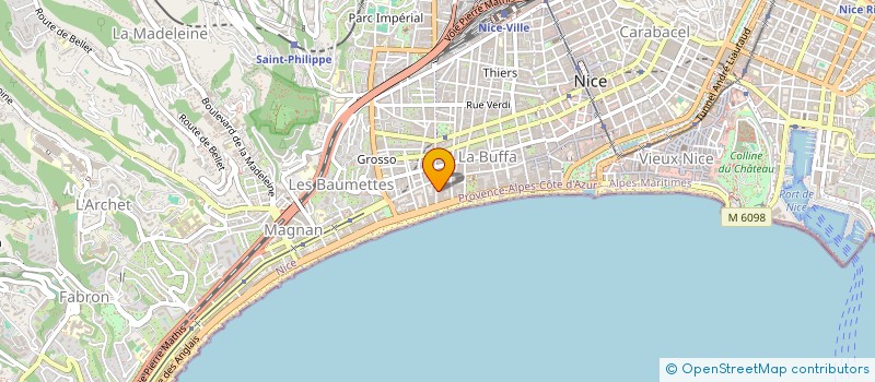 localisation de l'entreprise SCI DUDEKSCHU  NICE