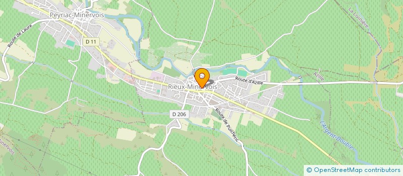 localisation de l'entreprise SCI DUDLEY-MOSS à CAUNES-MINERVOIS