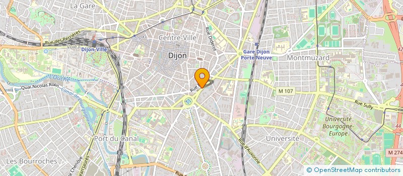localisation de l'entreprise SCI DUDON CERTAIN à DIJON