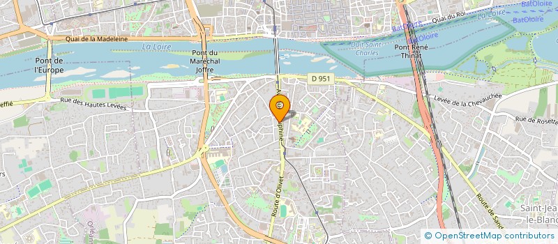 localisation de l'entreprise SCI DUDOVI à ORLEANS