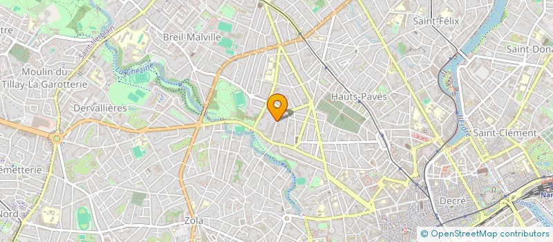 localisation de l'entreprise SCI DUDREZENE à NANTES