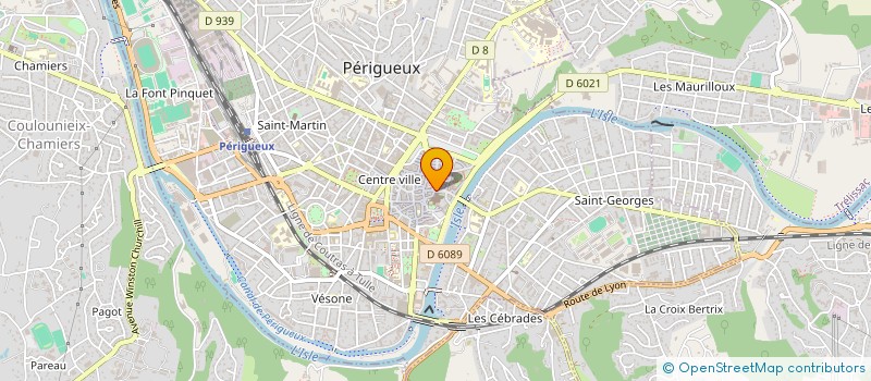localisation de l'entreprise SCI DUERO à PERIGUEUX