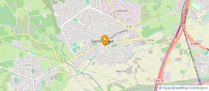 localisation de l'entreprise SCI DUFAURET  SAINT-ESTEVE