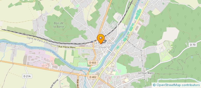 localisation de l'entreprise SCI DUFERUN à LA FERTE-SOUS-JOUARRE