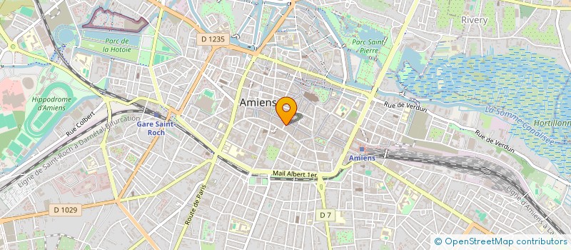 localisation de l'entreprise SCI DUFETEL-PERSYN à AMIENS