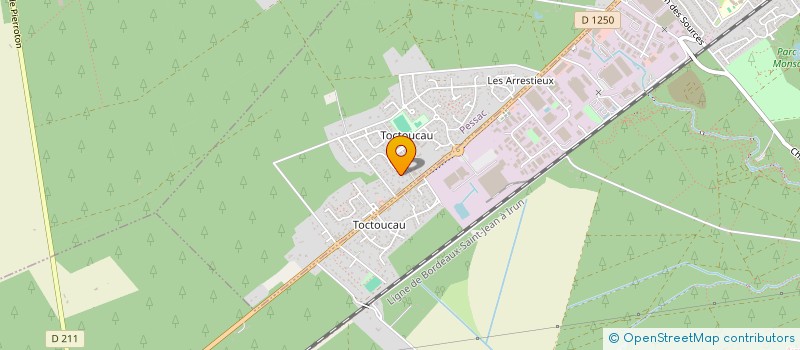 localisation de l'entreprise SCI DUFFAULT à PESSAC