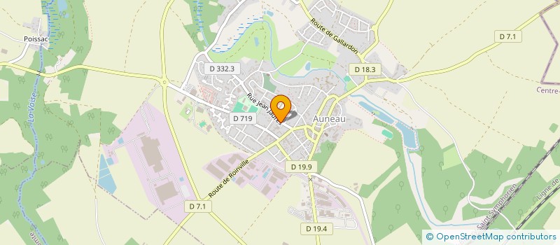 localisation de l'entreprise SCI DUFFIEUX à AUNEAU-BLEURY-SAINT-SYMPHORIEN