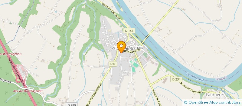 localisation de l'entreprise SCI DUFFOUR  LE MAS-D'AGENAIS