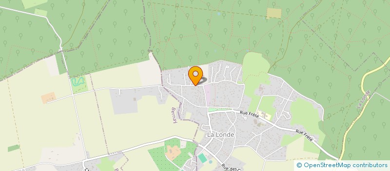 localisation de l'entreprise SCI DUFLOS  LA LONDE