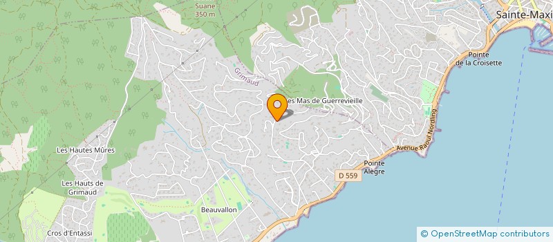 localisation de l'entreprise SCI DUFOSSAT à GRIMAUD