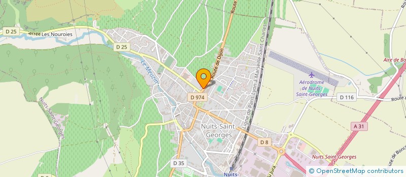 localisation de l'entreprise SCI DUFOULEUR TRAMIER à NUITS-SAINT-GEORGES