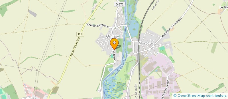 localisation de l'entreprise SCI DUFOUR  OMISSY